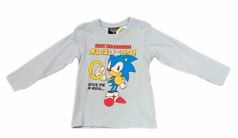 Sonic Langarmshirt blau