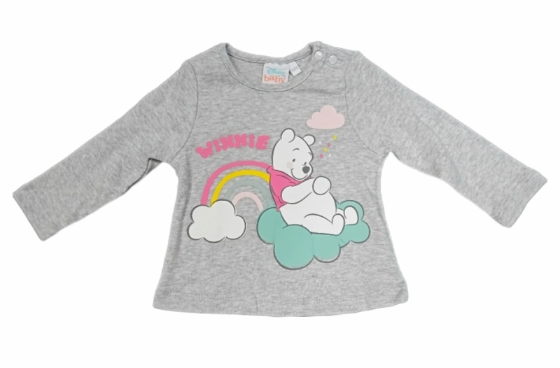 Winnie Pooh Langarmshirt grau