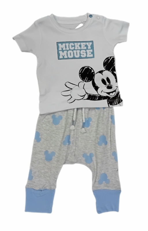 Mickey 2teiler blau/weiß