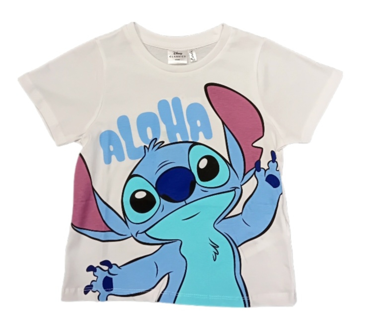 Stitch Shirt weiß