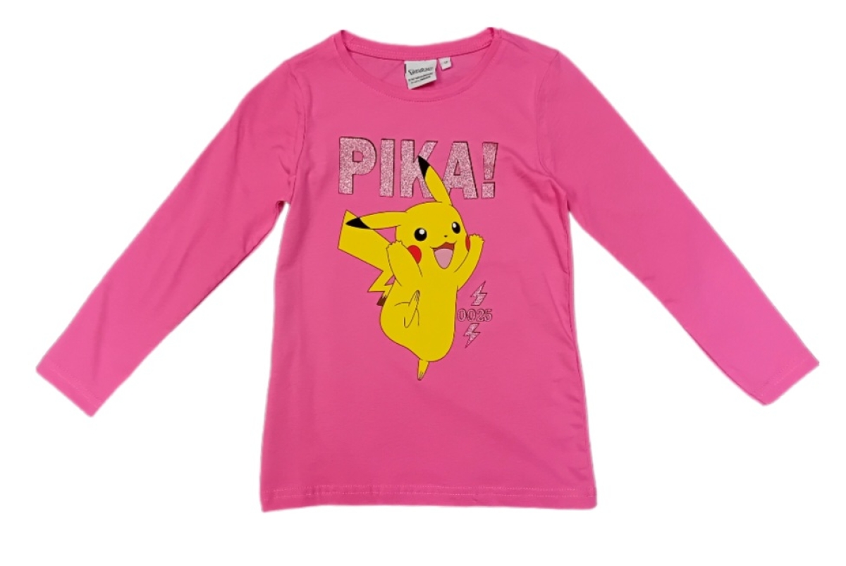 Pokemon Langarmshirt in pink