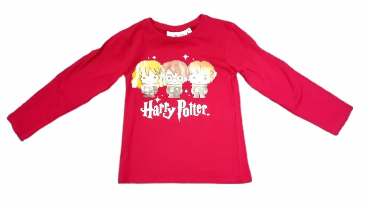 Harry Potter Langarmshirt in rot