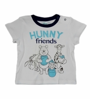 Winnie Pooh Shirt weiß/blau