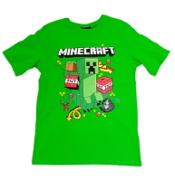 Minecraft T-Shirt in grün